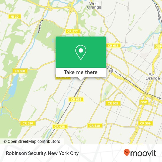 Mapa de Robinson Security