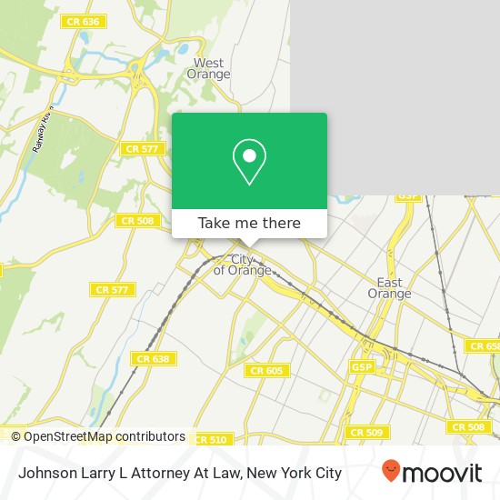 Mapa de Johnson Larry L Attorney At Law
