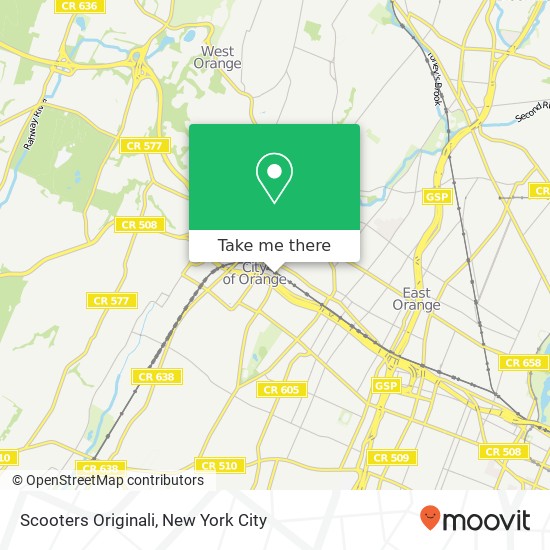 Scooters Originali map