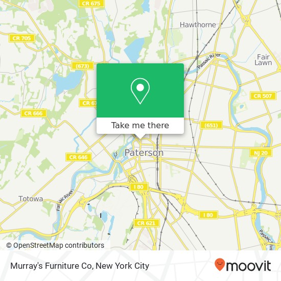 Murray's Furniture Co map