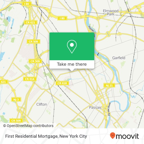 Mapa de First Residential Mortgage