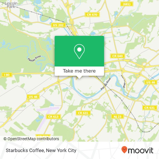 Starbucks Coffee map