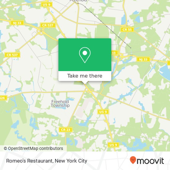 Romeo's Restaurant map