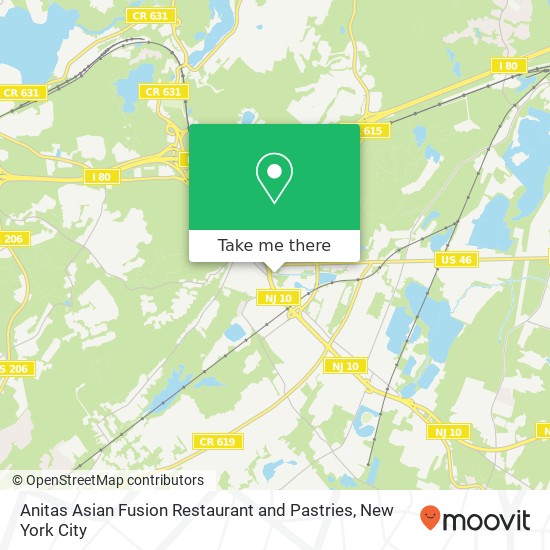Anitas Asian Fusion Restaurant and Pastries map