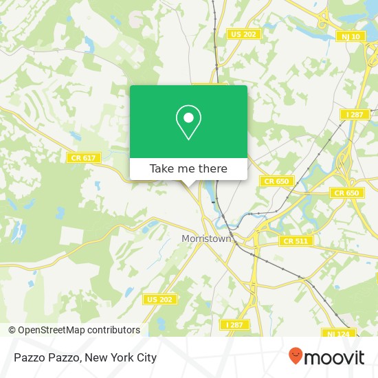 Pazzo Pazzo map