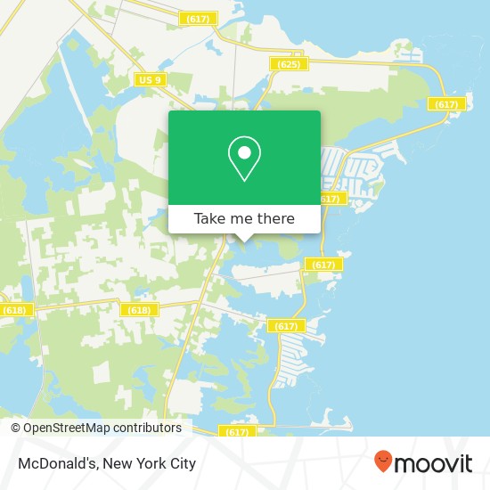 McDonald's map