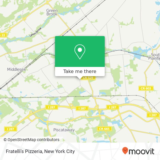 Mapa de Fratelli's Pizzeria