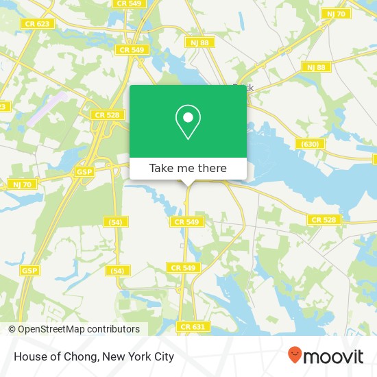 House of Chong map