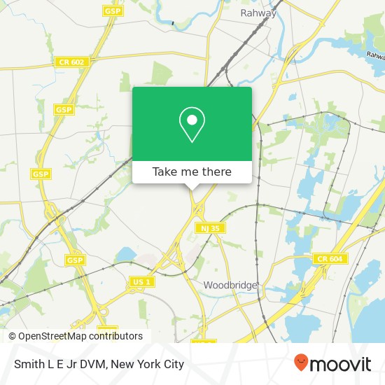 Smith L E Jr DVM map