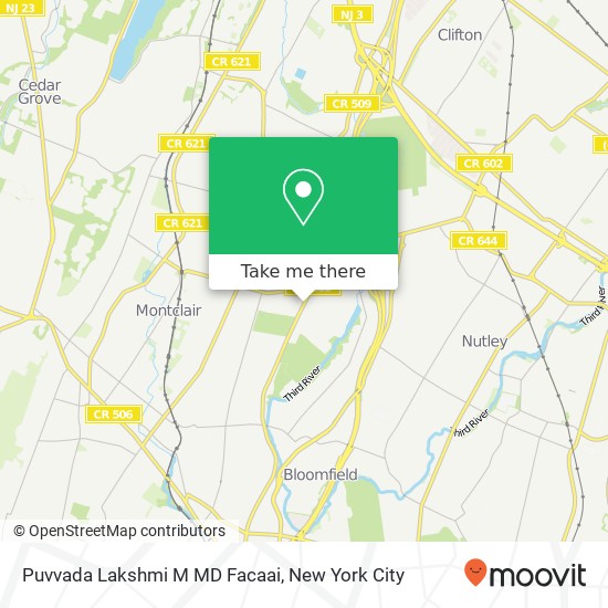Mapa de Puvvada Lakshmi M MD Facaai