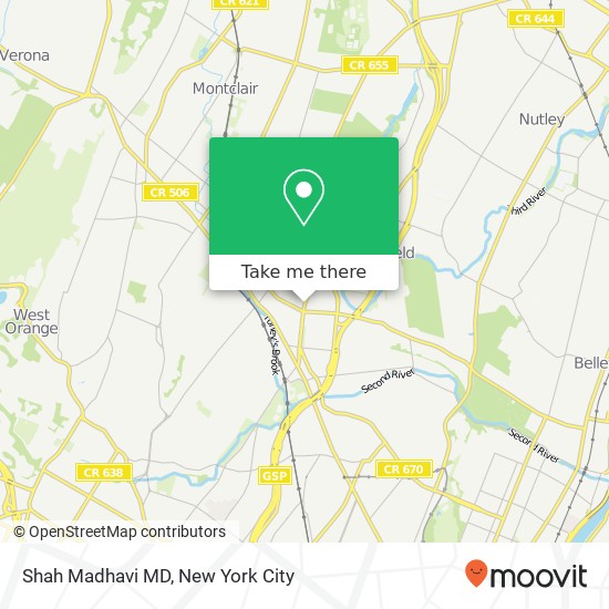 Shah Madhavi MD map