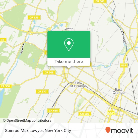 Spinrad Max Lawyer map