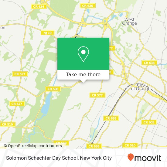 Mapa de Solomon Schechter Day School