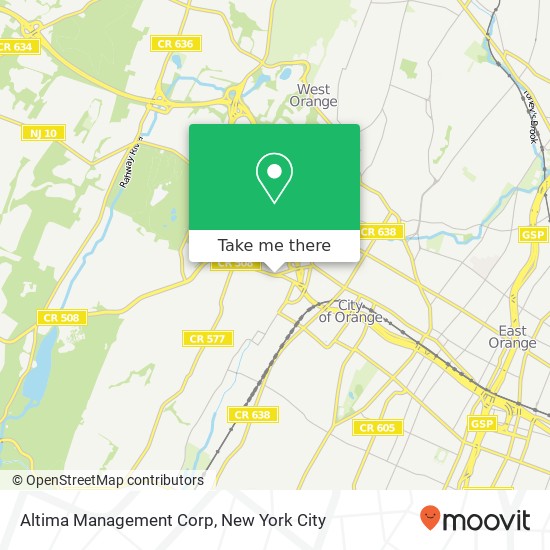 Mapa de Altima Management Corp