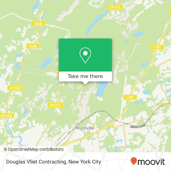 Douglas Vliet Contracting map