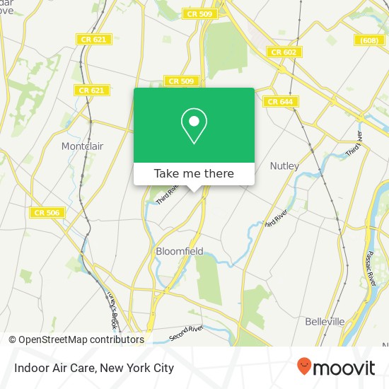 Indoor Air Care map