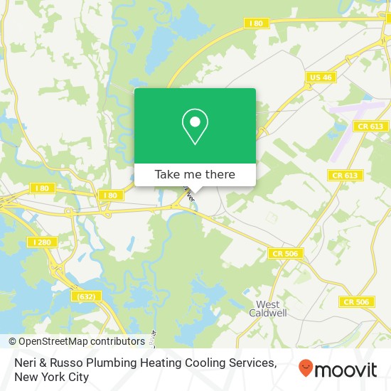 Mapa de Neri & Russo Plumbing Heating Cooling Services