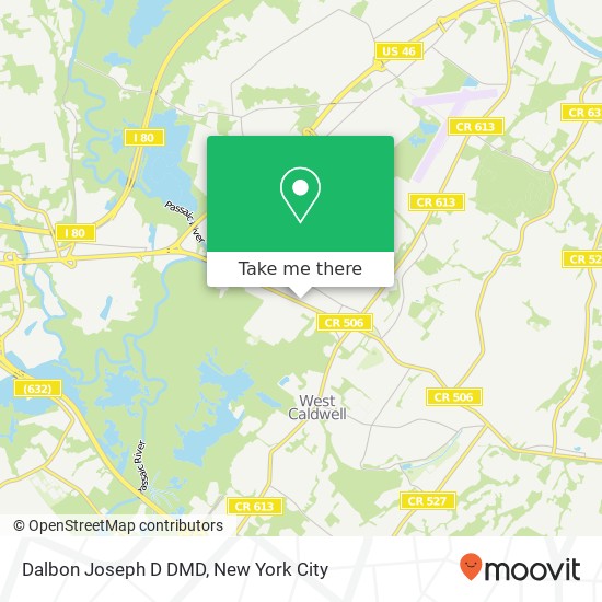 Dalbon Joseph D DMD map