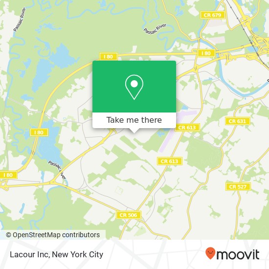 Lacour Inc map