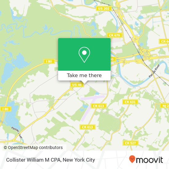 Mapa de Collister William M CPA