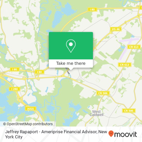 Mapa de Jeffrey Rapaport - Ameriprise Financial Advisor