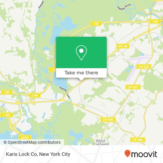 Mapa de Karis Lock Co