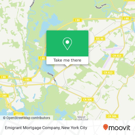 Emigrant Mortgage Company map