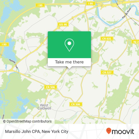 Marsillo John CPA map