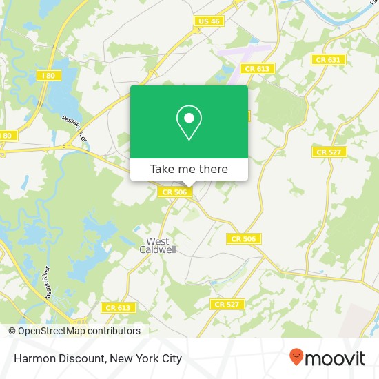 Mapa de Harmon Discount