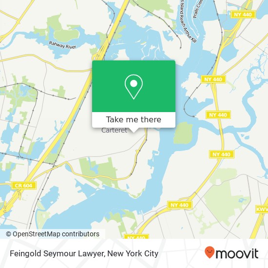 Mapa de Feingold Seymour Lawyer