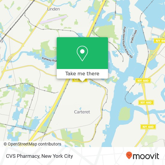 Mapa de CVS Pharmacy