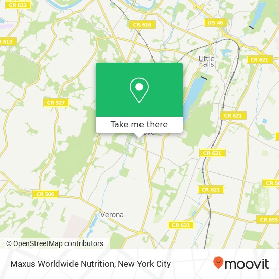 Maxus Worldwide Nutrition map