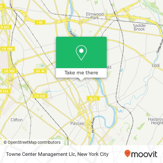 Mapa de Towne Center Management Llc