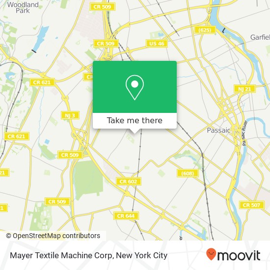 Mapa de Mayer Textile Machine Corp