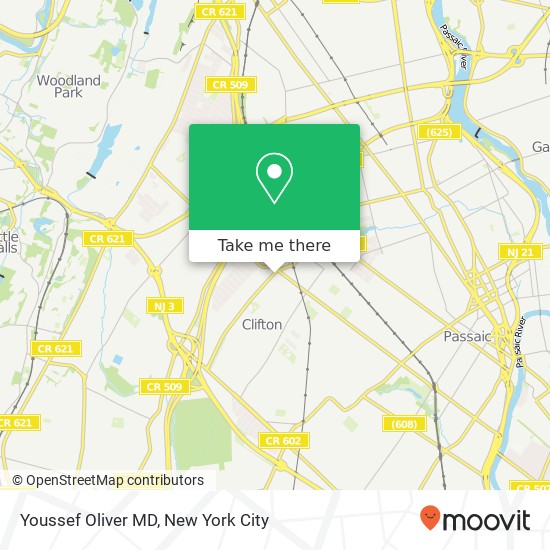 Mapa de Youssef Oliver MD