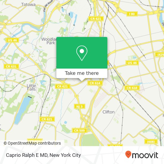 Caprio Ralph E MD map