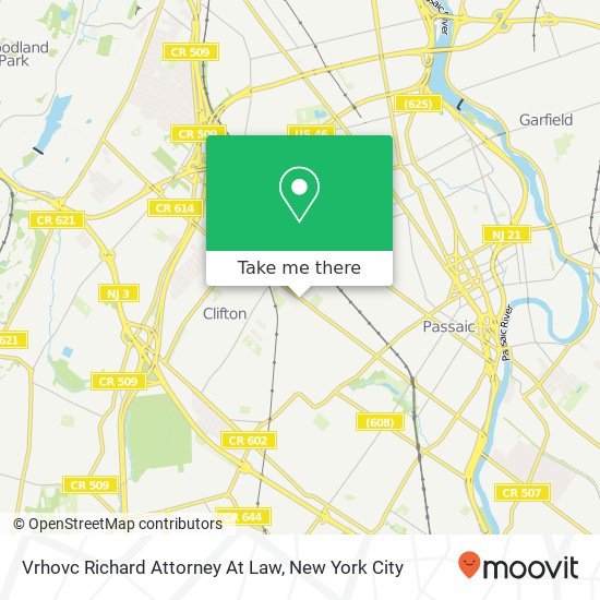 Vrhovc Richard Attorney At Law map