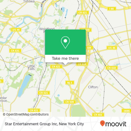 Mapa de Star Entertainment Group Inc