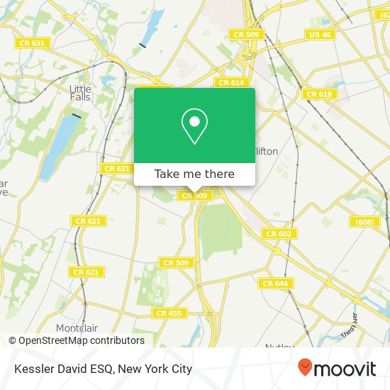 Kessler David ESQ map