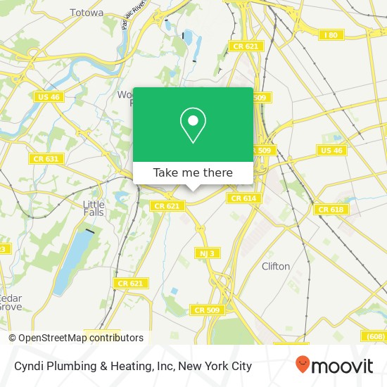 Cyndi Plumbing & Heating, Inc map