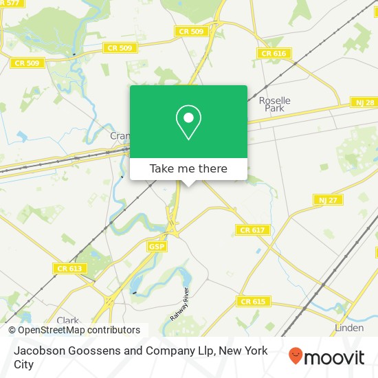 Mapa de Jacobson Goossens and Company Llp