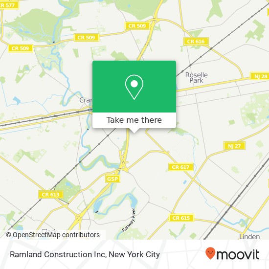 Ramland Construction Inc map