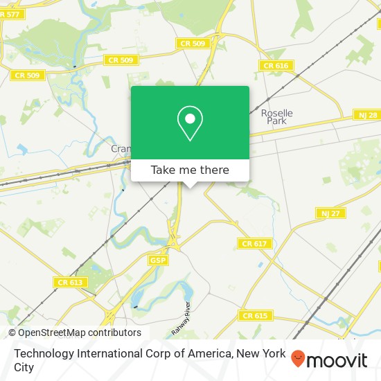 Technology International Corp of America map