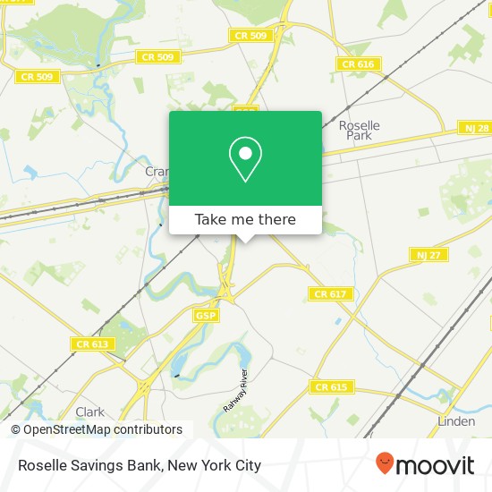 Mapa de Roselle Savings Bank
