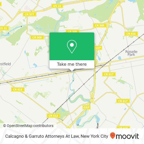 Calcagno & Garruto Attorneys At Law map