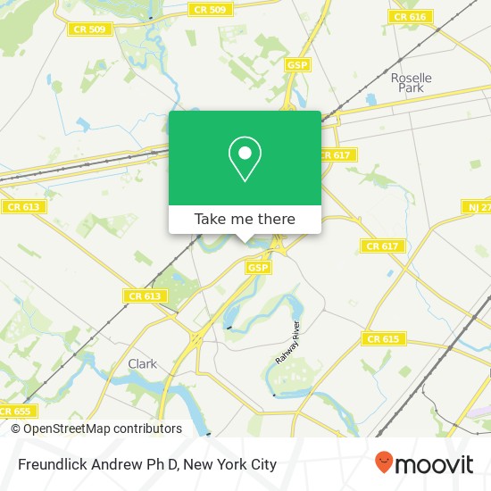 Freundlick Andrew Ph D map