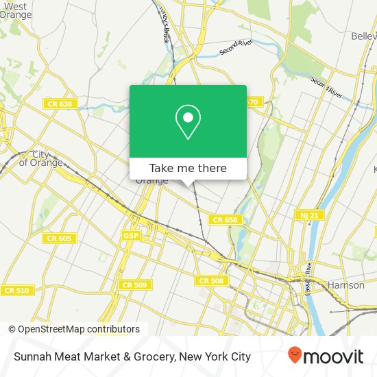 Mapa de Sunnah Meat Market & Grocery