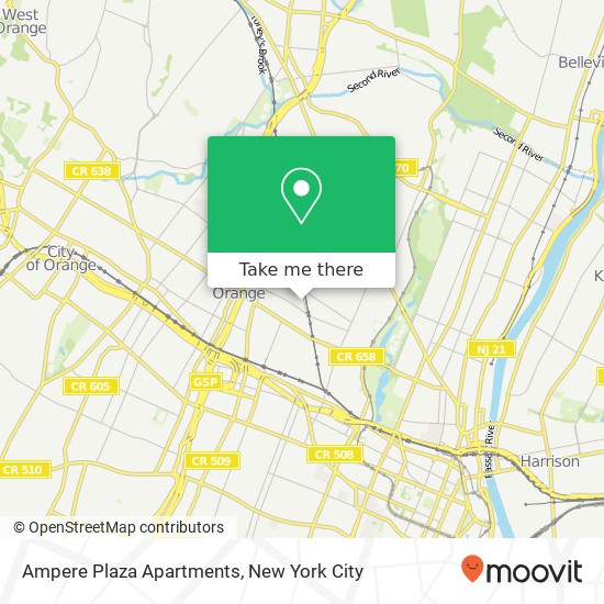 Ampere Plaza Apartments map