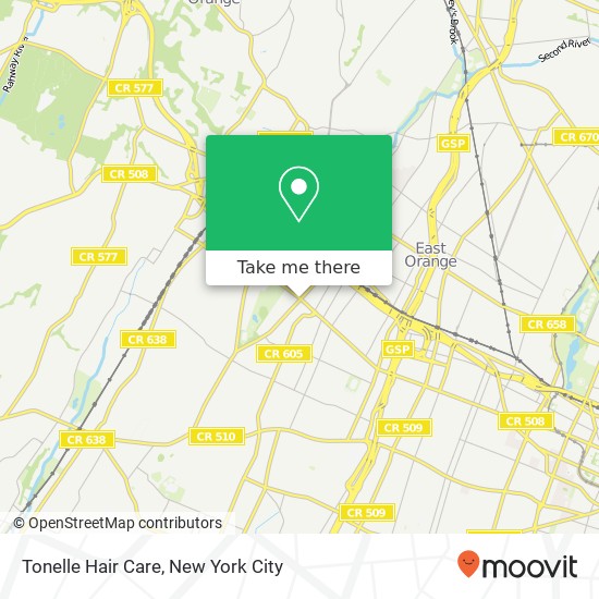 Tonelle Hair Care map