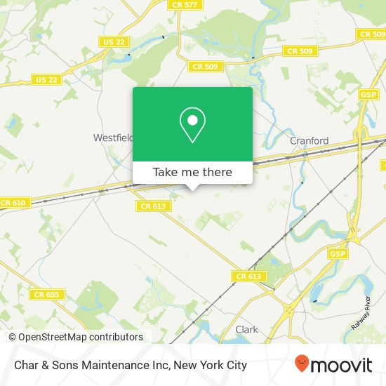 Mapa de Char & Sons Maintenance Inc